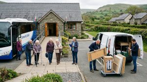 A Dorset Community Group’s Welsh Outing: Plan Vehicles Around the Job